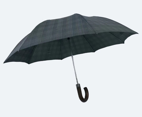 Metalowy kompaktowy parasol 20,5 cala 8 żebra 2 składane z automatycznie otwartym mini parasol