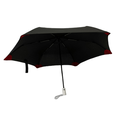 Automatyczny składany parasol podróżny z lekką ramą ze szkła i metalowym wałem