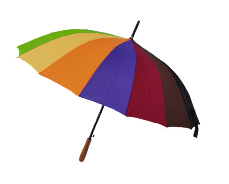 30 cali Chromatic mens Golf parasol Metalowy wał drewniany obsługiwany z drukiem transferem ciepła