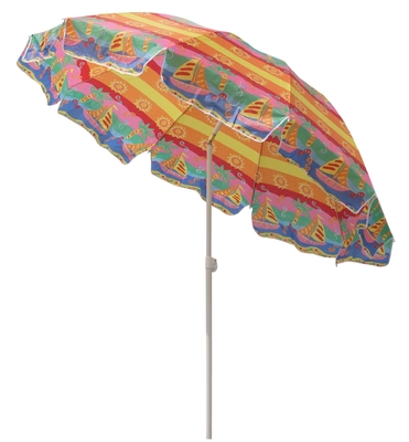 42-calowy metalowy parasol z UPF 50 ochrona z 210T tkaniny oxford