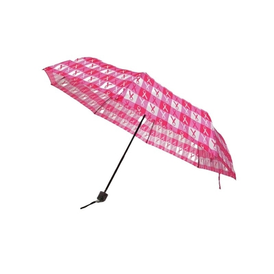 Kompaktny, lekki, otwarty parasol z trwałym wałem metalowym