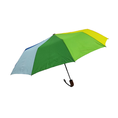 Ręce wolne Automatyczny kompaktowy parasol dla odporności na wiatr i ochronę przed deszczem