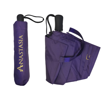 Automatyczny Windproof Travel Parasol Z Custom Logo Jasne Drukowanie Cyfrowe