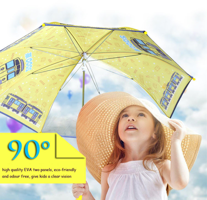 EVA Dwa panele Kompaktny parasol przyjazny dla środowiska i wolny od zapachu, daje dzieciom czysty wzrok, paski odblaskowe