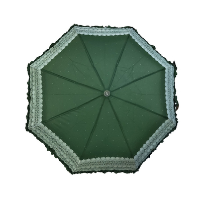 Automatyczny parasol podróży z 190T Pongee Auto Close Control