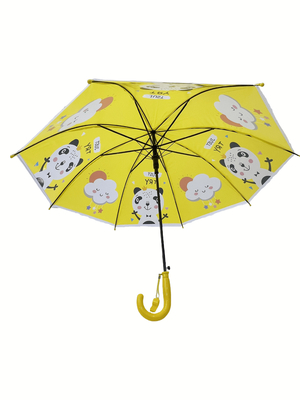 2025 Nowy Design OEM 19 Inch Dome Karton I Zwierzęta Super wodoodporne Dzieciaki Parasole POE PVC