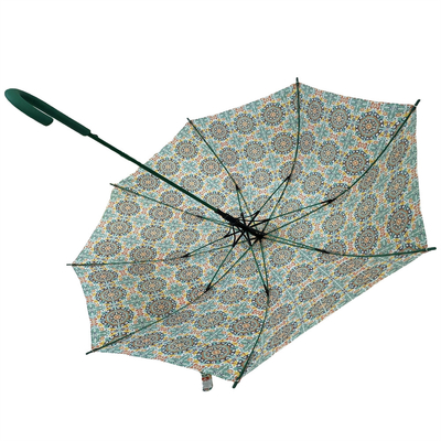 Gumowy uchwyt Otwarty automatycznie Zamknij parasol do promocji w 190T tkaniny Pongee