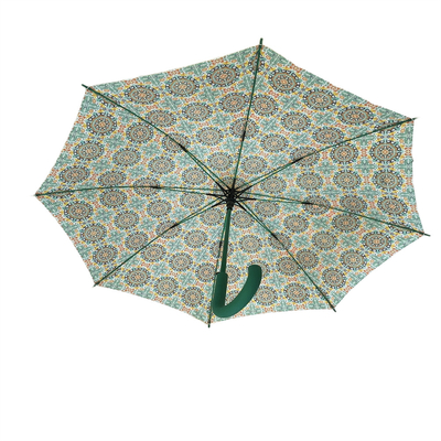 Gumowy uchwyt Otwarty automatycznie Zamknij parasol do promocji w 190T tkaniny Pongee
