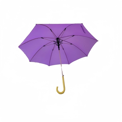 Trzymaj się sucho. 23 cali prosto drewniana ręcznik parasol Brolly z 8 żebrami.