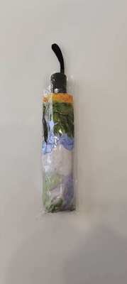 Vincent Van Gogh Art Blackout 3-składany automatyczny parasol z ochroną UV i automatycznym zamknięciem (21 cali-8k)