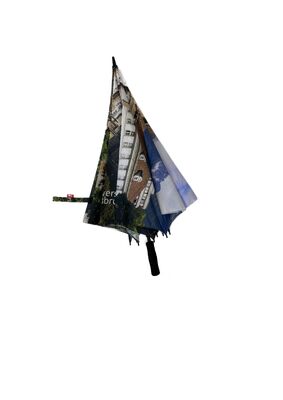 Metalowe i włókno szklane ramy spersonalizowane reklamy parasole golfowe niestandardowo wydrukowane parasole dla rozwiązań firmowych