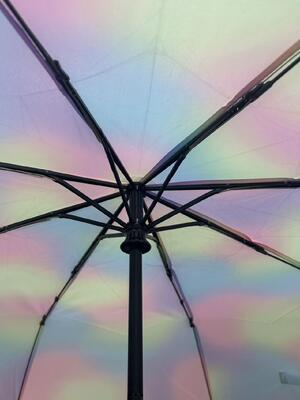 Wzmocnione 8 żebra wodoodporne Portable składany parasol do codziennego użytku