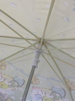 Bezpieczne zaokrąglone końcówki wodoodporny parasol dla dzieci z 8 żebrami do ochrony dzieci przed deszczem