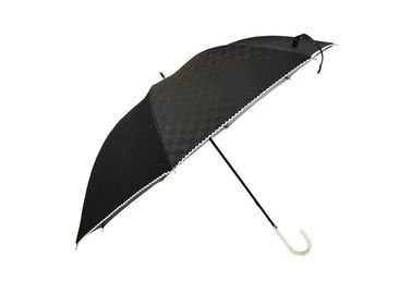 Kompaktowa parasolka dziecięca w kształcie czarnej dłoni, otwarta UV, wewnątrz metalowego wałka 8 mm