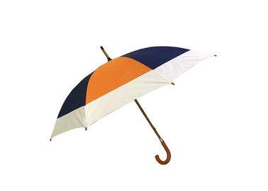 Indywidualny drewniany parasol z uchwytem na haczyk, długi drewniany parasol z zakrzywionym uchwytem