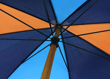 Indywidualny drewniany parasol z uchwytem na haczyk, długi drewniany parasol z zakrzywionym uchwytem