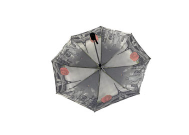 Składany parasol przeciw uv Automatyczny wiatroodporny składany druk termotransferowy