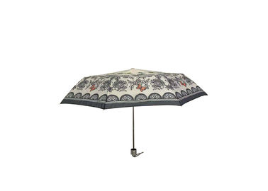 21-calowy 8-żebrowy składany parasol z poliestru / tkaniny pongee Dostosowane logo