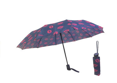 Tylko automatycznie otwierany mały składany parasol, automatyczny składany parasol Odporny na deszcz