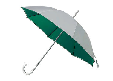 Prosty aluminiowy posrebrzany parasol Ochrona UV Uv Otwarta średnica 100-103 cm