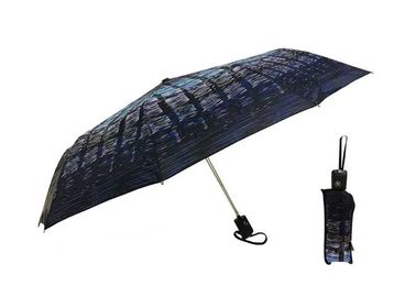Odporny na wiatr automatyczny parasol podróżny 21 cali 8k Business Compact 3-częściowy składany