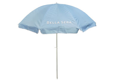 Reklama Wiatroodporny parasol plażowy UV Standardowy rozmiar Druk niestandardowy