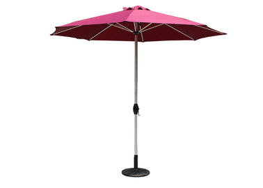 Komercyjny, wytrzymały, drewniany parasol plażowy UV 3,00 mm Żebra Instrukcja Otwórz Zamknij