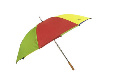Spersonalizowany lekki parasol golfowy w kolorze tęczy, mocny, wytrzymały