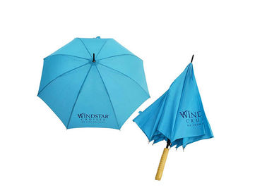 Kompaktowy parasol golfowy otwierany ręcznie, odporny na deszcz, na wietrzną pogodę