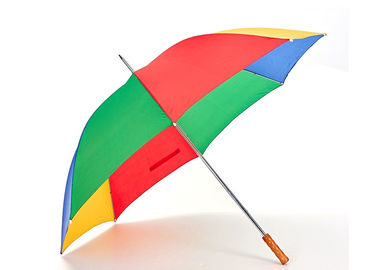 23-calowe 8-panelowe wiatroszczelne parasole golfowe Automatyczne otwieranie ręczne Zamykanie Uchwyt EVA