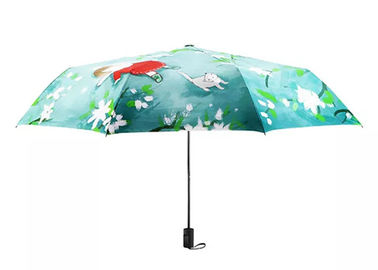 21-calowy automatyczny parasol podróżny Mały świeży podwójny parasol mężczyzn i kobiet