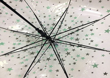 23 &quot;automatyczny parasol POE z przezroczystym parasolem Dostosowany kreatywny parasol