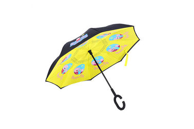 Dzieci Odwrócony odwrócony parasol Cartoon Art Druk cyfrowy Podręcznik Zamknij