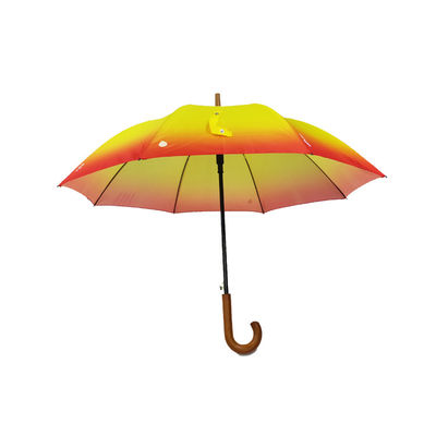 8 żeber z włókna szklanego Gumowy uchwyt Kompaktowy parasol golfowy