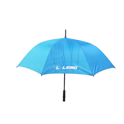 Wiatroodporny 19-calowy kompaktowy parasol golfowy z 6 metalowymi żebrami