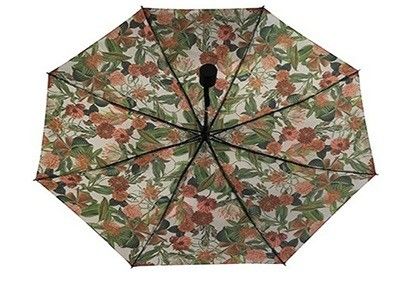 Damski automatyczny parasol składany Pongee do podróży