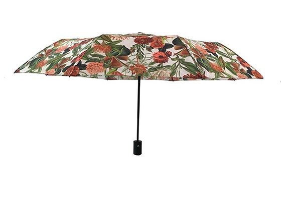 Damski automatyczny parasol składany Pongee do podróży