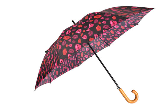 Automatyczny parasol o średnicy 98 cm 23 &quot;* 8K z drewnianą rączką