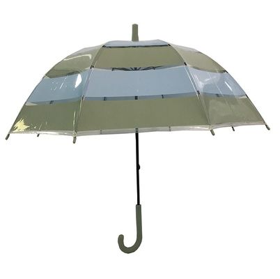 Przezroczysty, kompaktowy parasol POE w kształcie kopuły dla dzieci