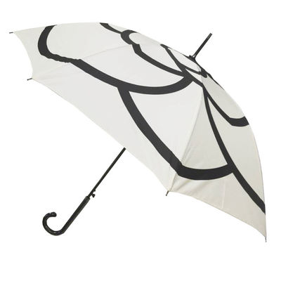 Wiatroodporny uchwyt w kształcie litery J 23-calowy automatyczny parasol