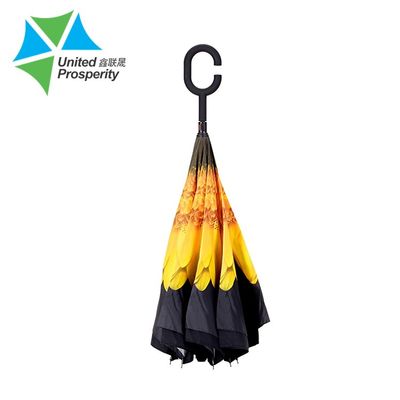 Odwrócony parasol przeciwsłoneczny BV Metal Ribs C Handle