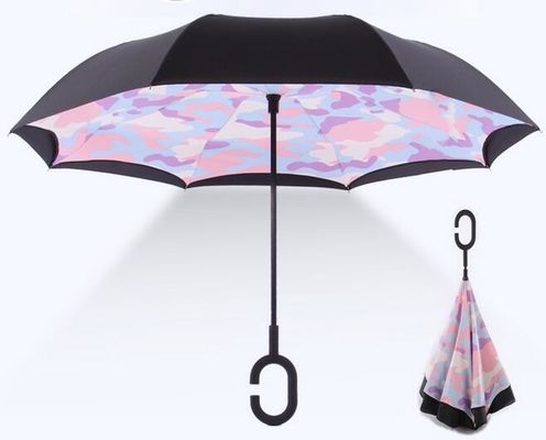 8mm metalowy wałek odwrócony odwrócony poliestrowy parasol