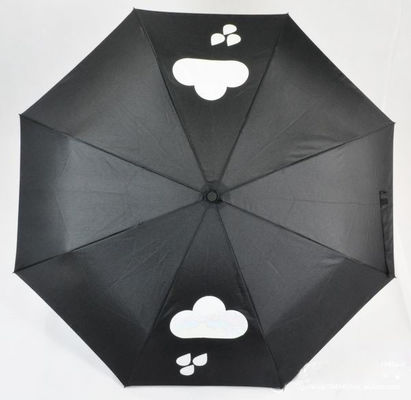 Śliczne drukowanie w chmurze wiatroodporny w pełni automatyczny parasol