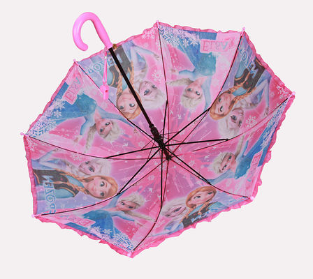 Cute Princess Printing J Handle Disney Parasol dla dzieci