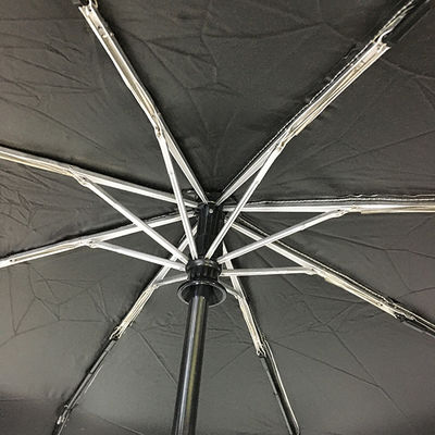 Chiny Parasol ochronny Uv Mały parasol z czarną powłoką