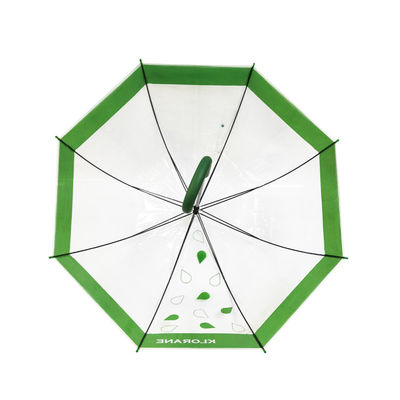BSCI 23-calowy przezroczysty parasol przeciwdeszczowy POE