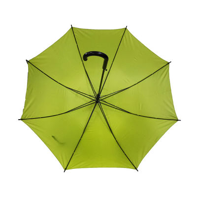 BV Metalowe żebrowane proste, wiatroodporne parasole golfowe
