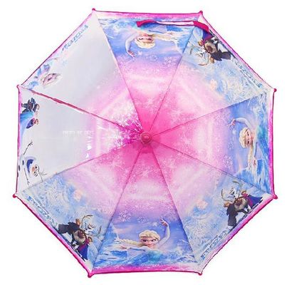 Kompaktowy parasol POE dla dzieci Disney Printing z uchwytem J.
