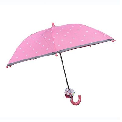 Kompaktowy, wiatroodporny, prosty parasol Pongee o długości 93,5 cm
