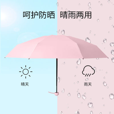 Mała kapsułka o średnicy 96 cm 5 składany parasol 8 paneli Anti UV Ultra Light